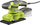 Lëmushe orbitale Ryobi RSS200 G, 200W, bazë 93 x 185 mm, jeshile