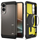 Футрола за телефон Spigen Tough Armor Mag, MagSafe, за Samsung Galaxy S25 Edge, сиво метална