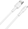 Kabllo USB Borofone BX30, USB A në Lightning, 1 m, e bardhë