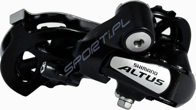 Kambjo mrapa Shimano Altus RD-M310 SGS, 7/8 marsha, e zezë