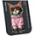 Mbrojtëse telefoni Nimmy Case Glasses Cool Cat, për iPhone 17 Pro, e zezë