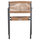 Karrige Ster prej alumini 55,5x53x78Hcm (HM5786.12), bezhë