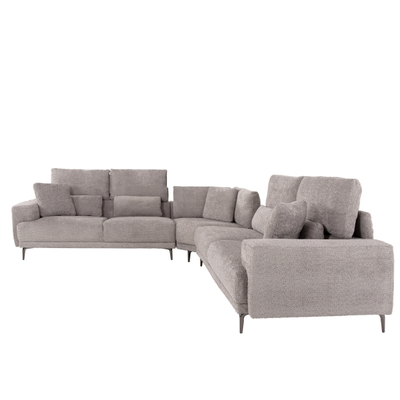 Divan këndor Symmet 314×314×90–102 cm (HM3269.01), gri