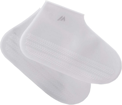 Mbrojtëse këpucësh Mattel Shoes Protector M, silikon, unisex, e bardhë