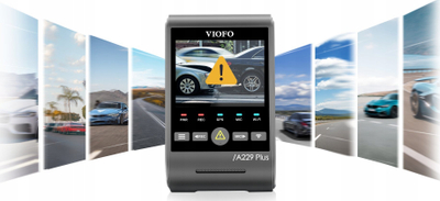 Kamerë makine Viofo A229 Plus 2CH, 2K QHD, GPS WiFi, gri