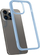 Mbrojtëse telefoni Spigen Crystal Hybrid për iPhone 14 Pro Max, transparente, sierra blue