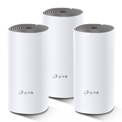 TP-LINK Deco E4 Mesh WiFi 3-Pack (Router, 2 Extenders) (AC1200)