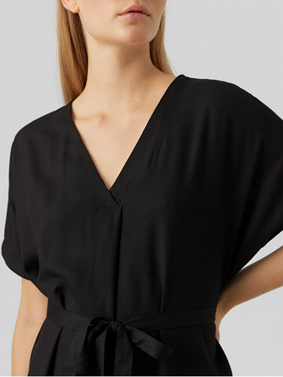Bluzë VERO MODA VMBEAUTY, e zezë