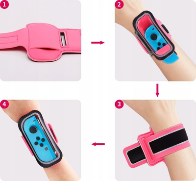 Set rripa JYS për Nintendo Switch, 2 copë
