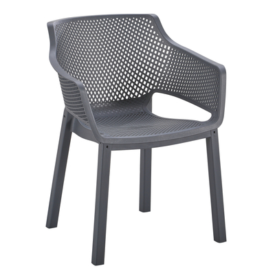 Karrige me mbështetëse Peggy HM6368.10, polipropileni, 60x55x79 cm, gri
