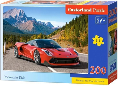 Puzzle Castorland Mountain Ride (290207), 200 pjesë