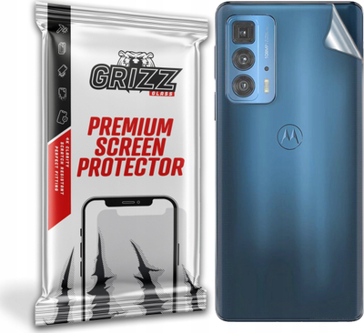 Mbrojtëse e pasme GrizzGlass SatinSkin për Motorola Moto Edge 20 Pro 5G, transparente