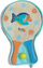 Set raketa plazhi “Sea”, dru FSC, 2 raketa me top, shumëngjyrësh