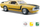 Lodër Maisto Ford Mustang Boss 302 (31943), i verdhë