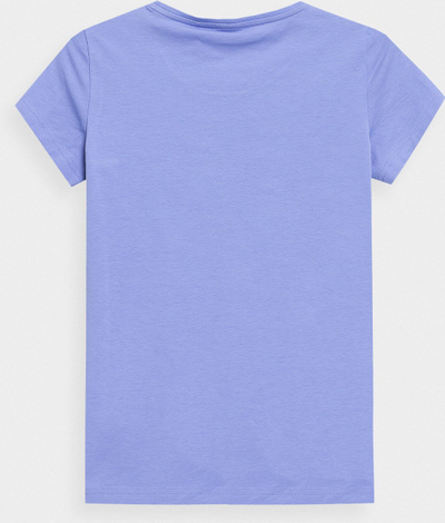 Bluzë sportive për femra 4F TTSHF580, slim fit, pambuk elastik, lejla