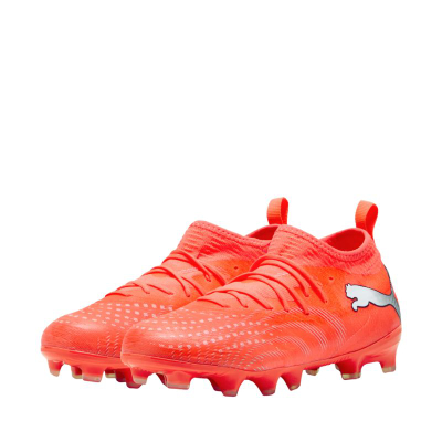 Këpucë futbolli Puma Future 9 Match FG AG Jr, për kalamoj, shumëngjyrëshe