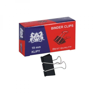 Kapëse metalike Grand, 19mm, 12 copë