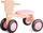 Biçikletë shtytëse druri New Classic Toys Road Star, 4 rrota, mosha 1-4 vjeç, rozë