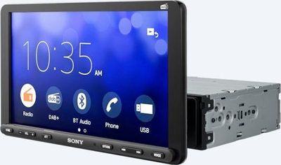 Radio makine Sony XAV-AX8050D, ekran 9", DAB+, Apple CarPlay, e zezë
