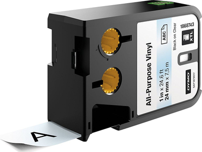 Shirit vinyl Dymo XTL 1868743, 24 mm x 7 m, i zi