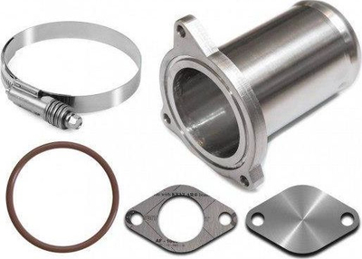 Valvul EGR TurboWorks Replacement, VW Transporter IV 2.5 TDI, çelik inox, argjendtë