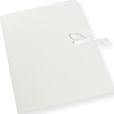 Dosje dokumentesh Barbara A4, letër 300 g/m², set 10 copë, e bardhë