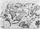 Tapet tavoline Funny Mat Fish, 48 x 33.5 cm, e bardhë