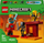 Set LEGO Minecraft Beteja me Lavë në Nether, lojë ndërtimi, shumëngjyrësh