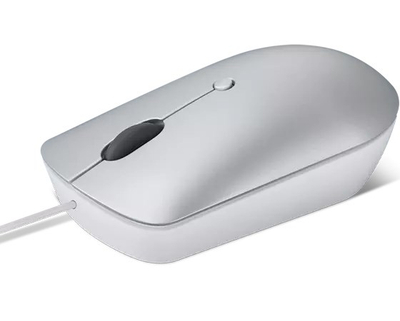 Maus Lenovo 540 USB C me kabllo, i vogël, DPI deri në 2400, gri