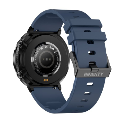 Ora e zgjuar Gravity GT21 5, ekran 1.6", Bluetooth 5.0, blu e errët (navy)