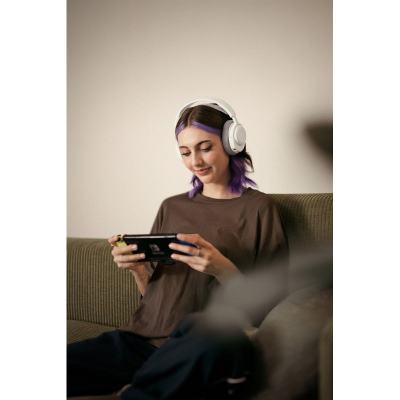 Kufje gaming SteelSeries Arctis Nova 3P Wireless, për PlayStation, Bluetooth, të bardha
