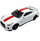Макет метален MSZ Nissan GTR, 1:64, слободни тркала, бел