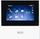 Monitor video dere BCS MON4000W S, 4.3", IP, i bardhë
