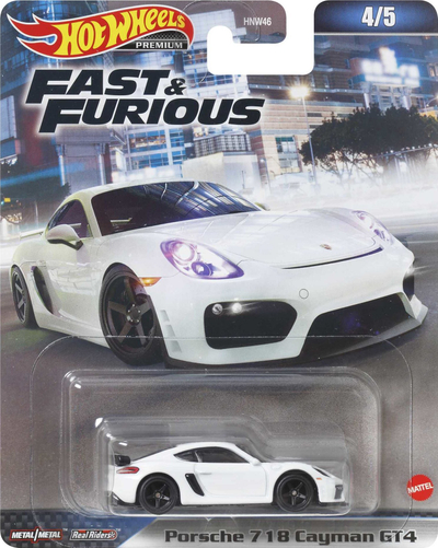 Makina lodër Hot Wheels Fast and Furious Premium 2023, diecast 1:64, modele nga më të ndryshmet, shumëngjyrëshe