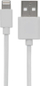 Kabllo USB Techly USB 2.0 në Lightning, 1m, e bardhë