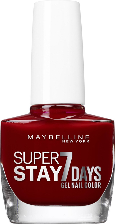 Llak për thonj Maybelline Super Stay 7 Days Forever Strong, 501 Cherry Sin, 10ml