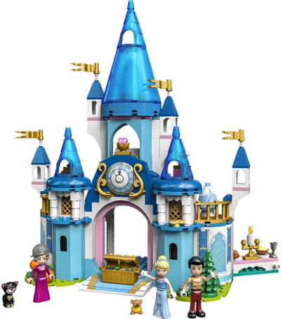 Set LEGO® Disney Princess 43206 Cinderella Castle and the Beautiful Prince