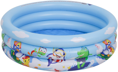 Pishinë fryrëse për fëmijë SUNCLUB, 148L, rreth 30 cm, shumëngjyrëshe