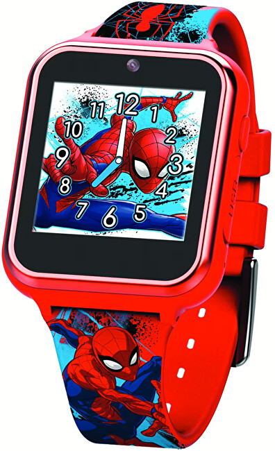 Orë e mençur për fëmijë Disney Spiderman SPD4588, e kuqe