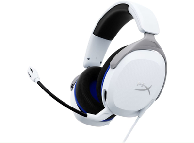 Kufje gaming HyperX Cloud Stinger 2 Core, me kabllo, për PS4 dhe PS5, të bardha