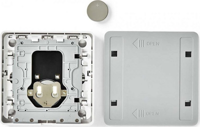 Çelës muri smart ZigBee Tuya, 4 butona, pa tela, i bardhë
