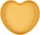 Pjatë bebe Canpol Babies Heart, silikoni, me kupë thithëse, e verdhë