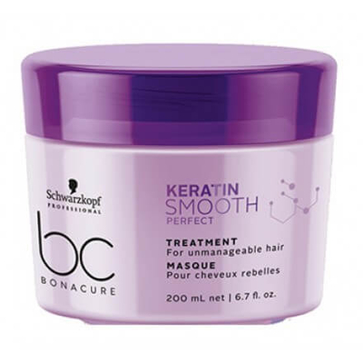 Maskë për flokë Schwarzkopf Bonacure Keratin Smooth Treatment, 200 ml