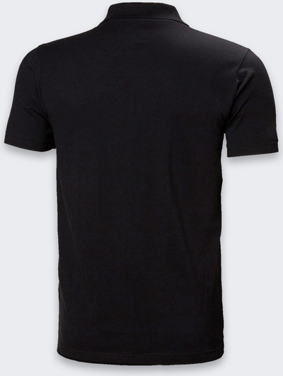 Bluzë polo Helly Hansen Classic, pambuk 100%, mas XX L, e zezë