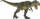 Figurinë dinosauri Papo Running T-Rex 55027, gojë që lëviz, i gjelbër
