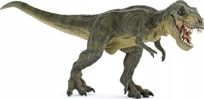 Figurinë dinosauri Papo Running T-Rex 55027, gojë që lëviz, i gjelbër