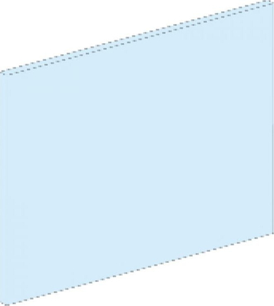 Plakë mbuluese modulare Schneider Electric Prisma Plus G LVS03220, 46x1000mm, plastike, e bardhë