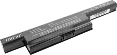 Bateri laptopi Mitsu për Asus K93 K95, 4400 mAh 48 Wh, 11.1V, e zezë