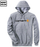 Bluzë me kapuç Carhartt Signature Logo, fleece, për burra, gri e çelët