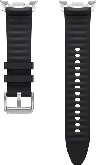 Хибридна лента Samsung Hybrid Band за Galaxy Watch8 Watch8 Classic, големина S M L, црна